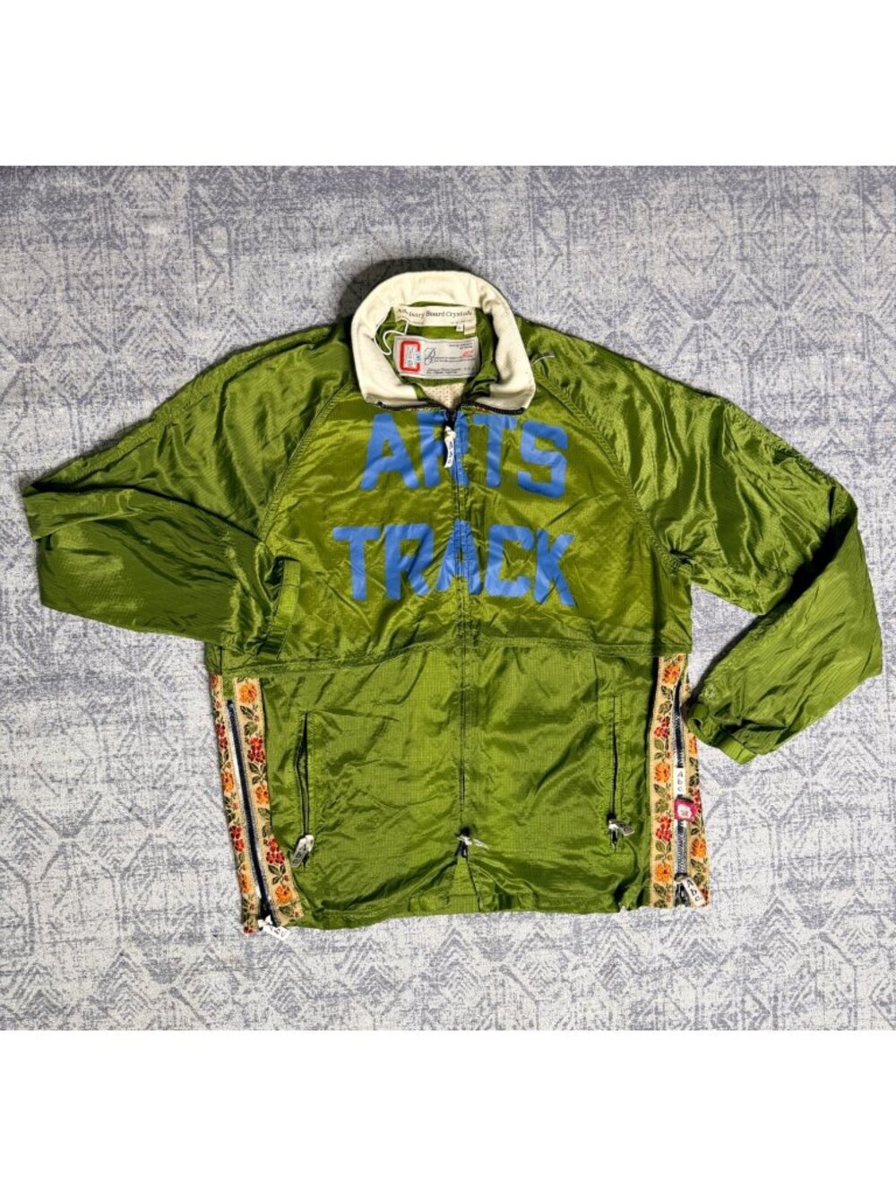 Advisory Board Crystals Art Track Jacket luxury streetwear